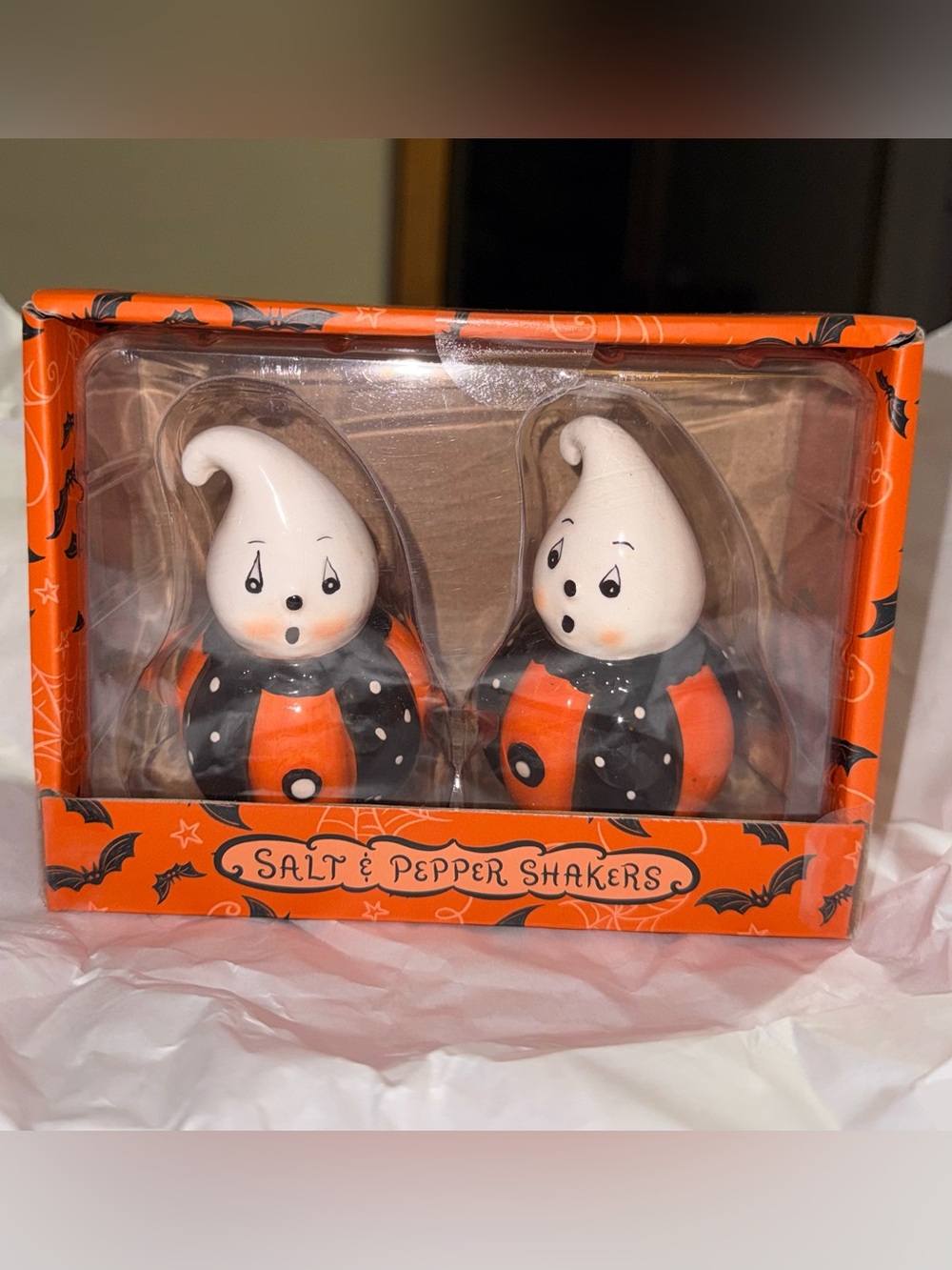 Johanna Parker Ghost Salt and Pepper Shakers Set